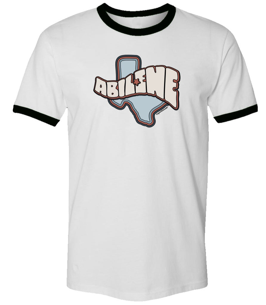 Abilene Texas 70's road trip Ringer T-Shirt