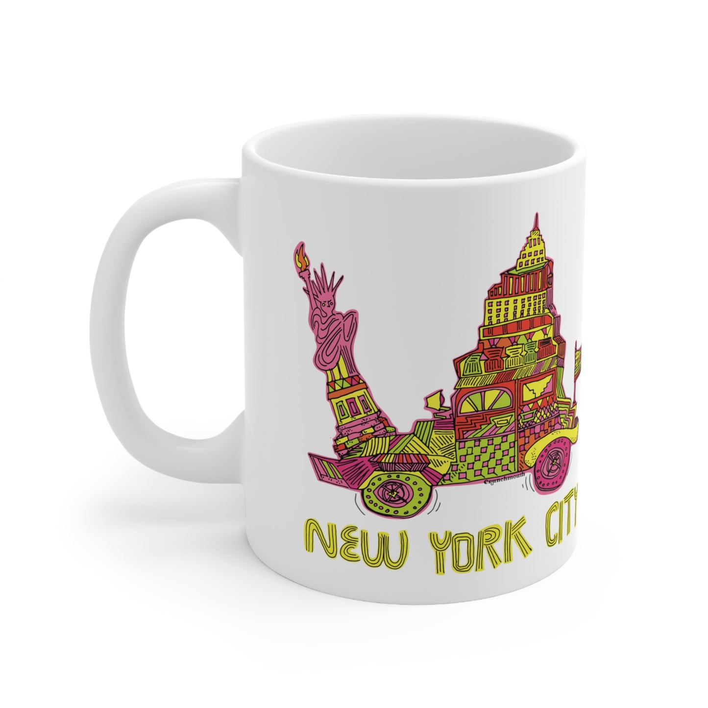 i love ny 11oz ceramic coffee mug