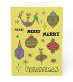 merry Christmas greeting card
