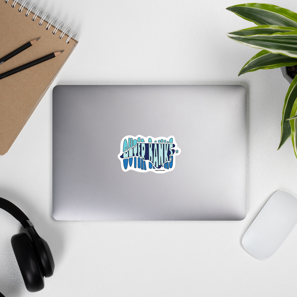 outer banks laptop sticker