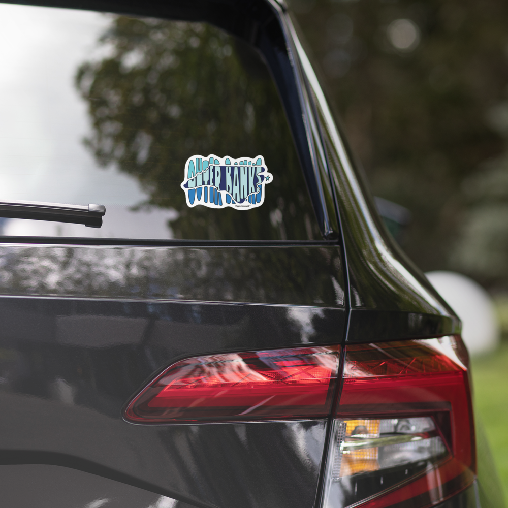 obx 5.5" vinyl decal