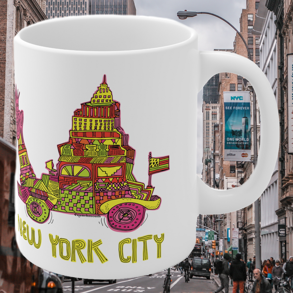 new york city ceramic mug gallery pic