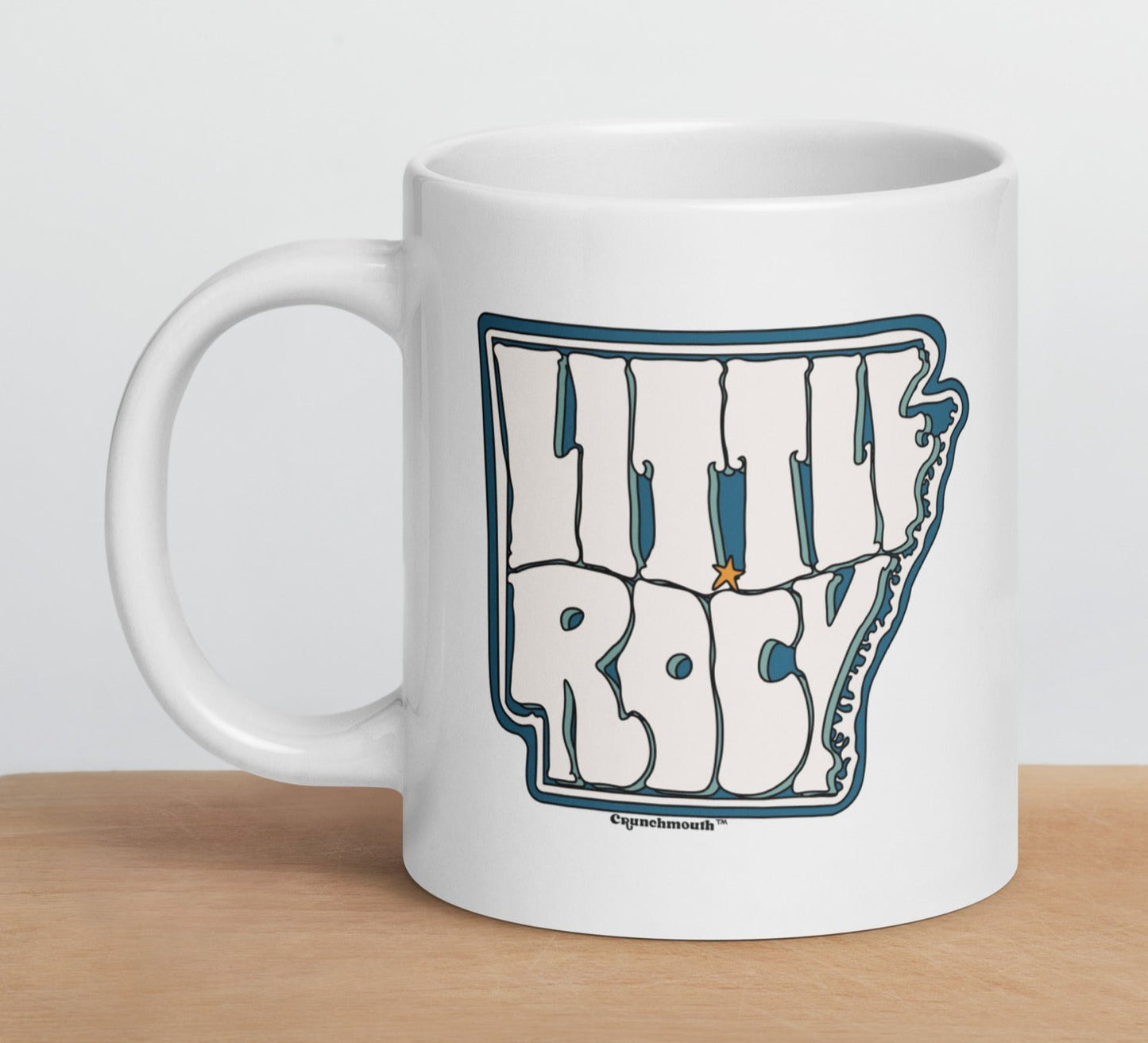 little rock arkansas coffee mug