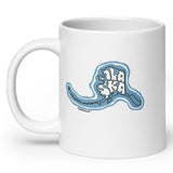 state of alaska state map coffee mug, angle 2