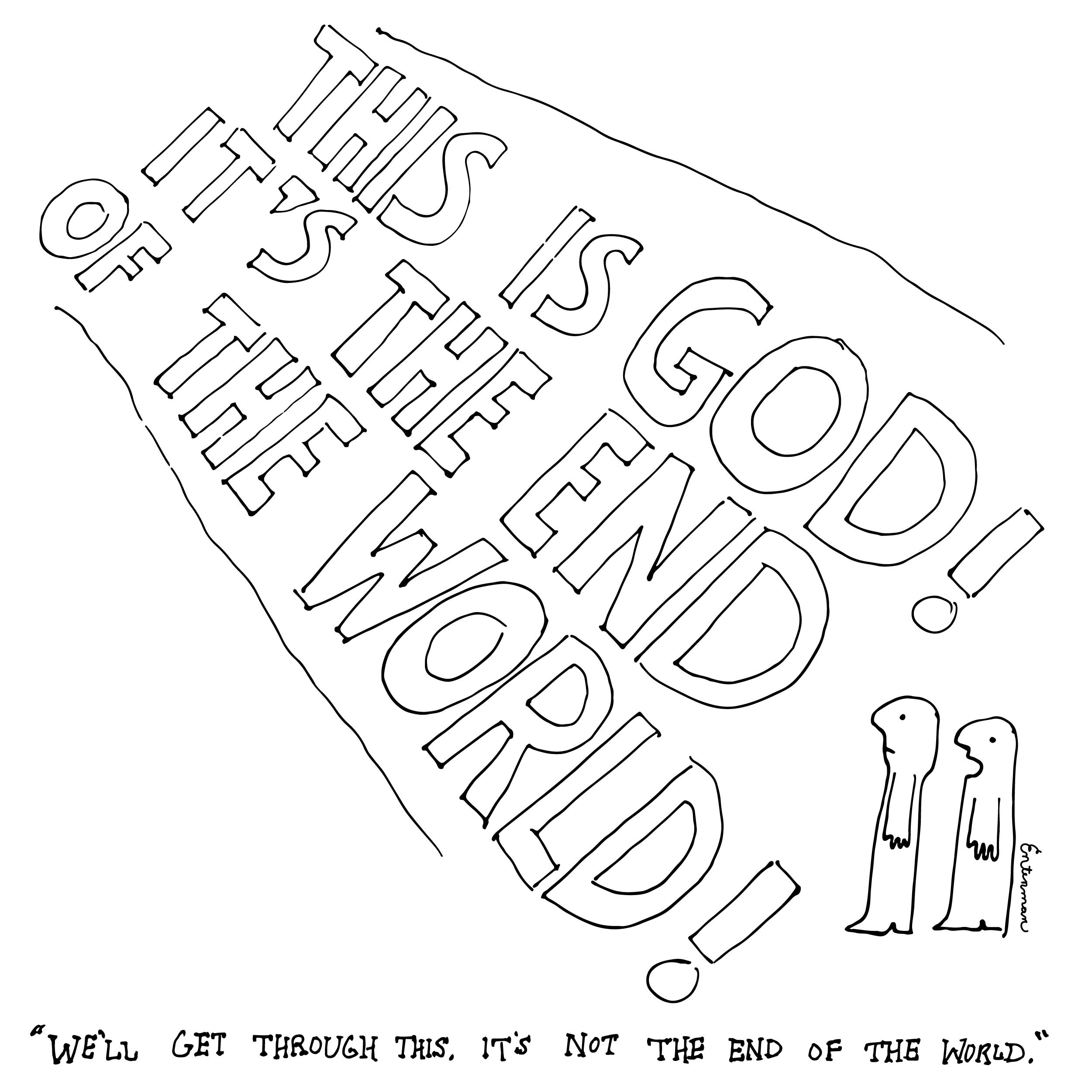 Cartoon of the Week - The End of the World