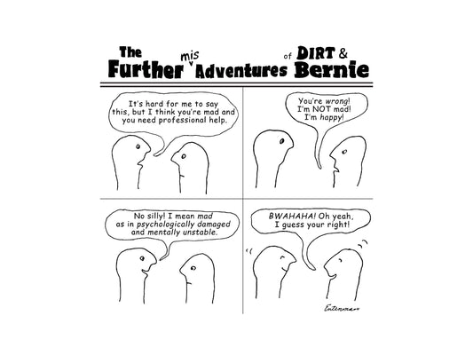 The Continuing (mis) Adventures of Dirt and Bernie