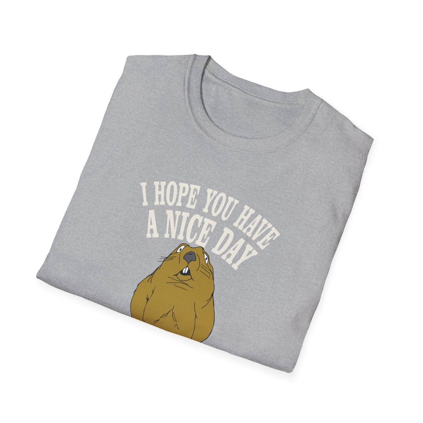 i hope you have a nice day and nobody be's bad to you T-Shirt
