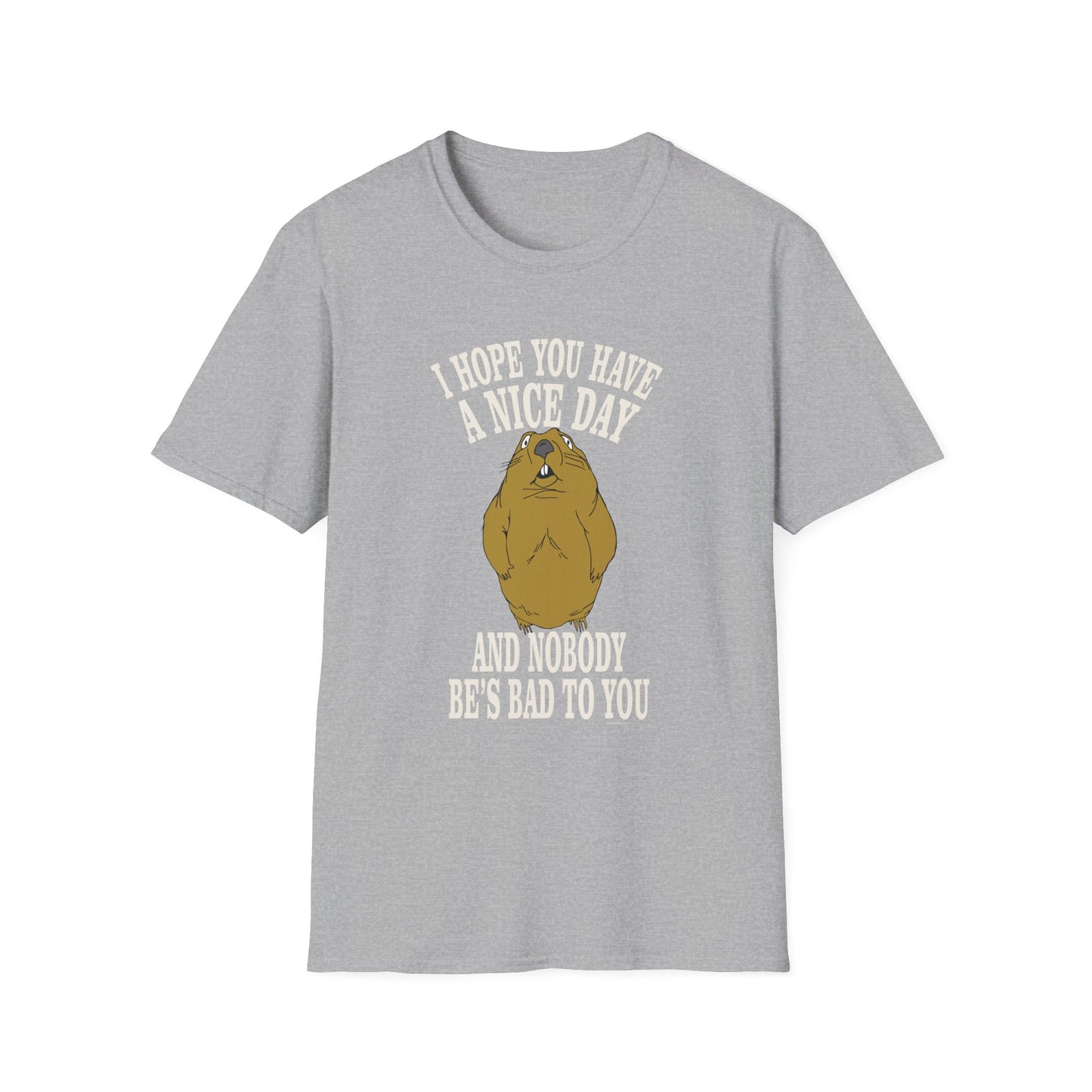 i hope you have a nice day and nobody be's bad to you T-Shirt