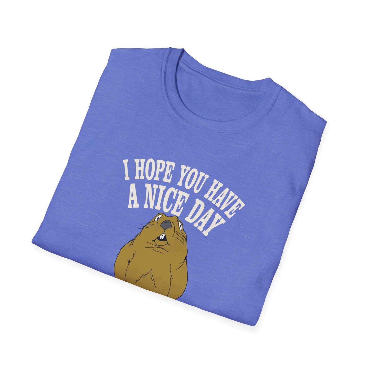 i hope you have a nice day and nobody be's bad to you T-Shirt