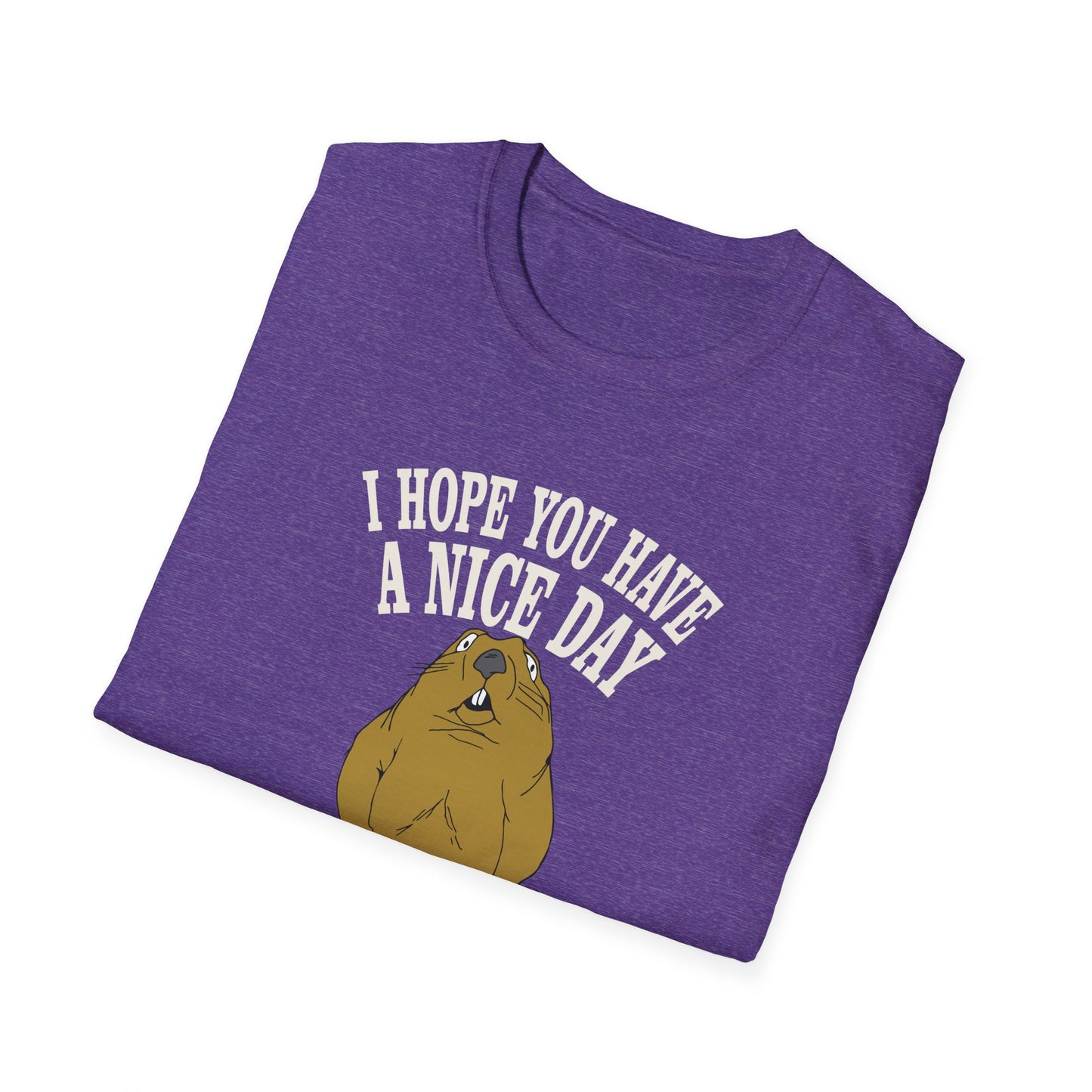 i hope you have a nice day and nobody be's bad to you T-Shirt
