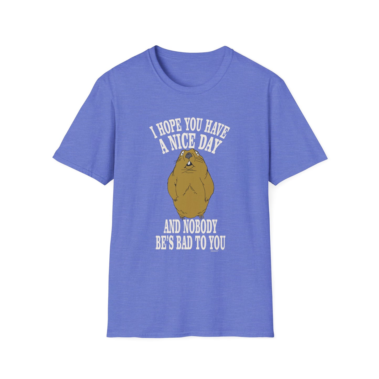 i hope you have a nice day and nobody be's bad to you T-Shirt