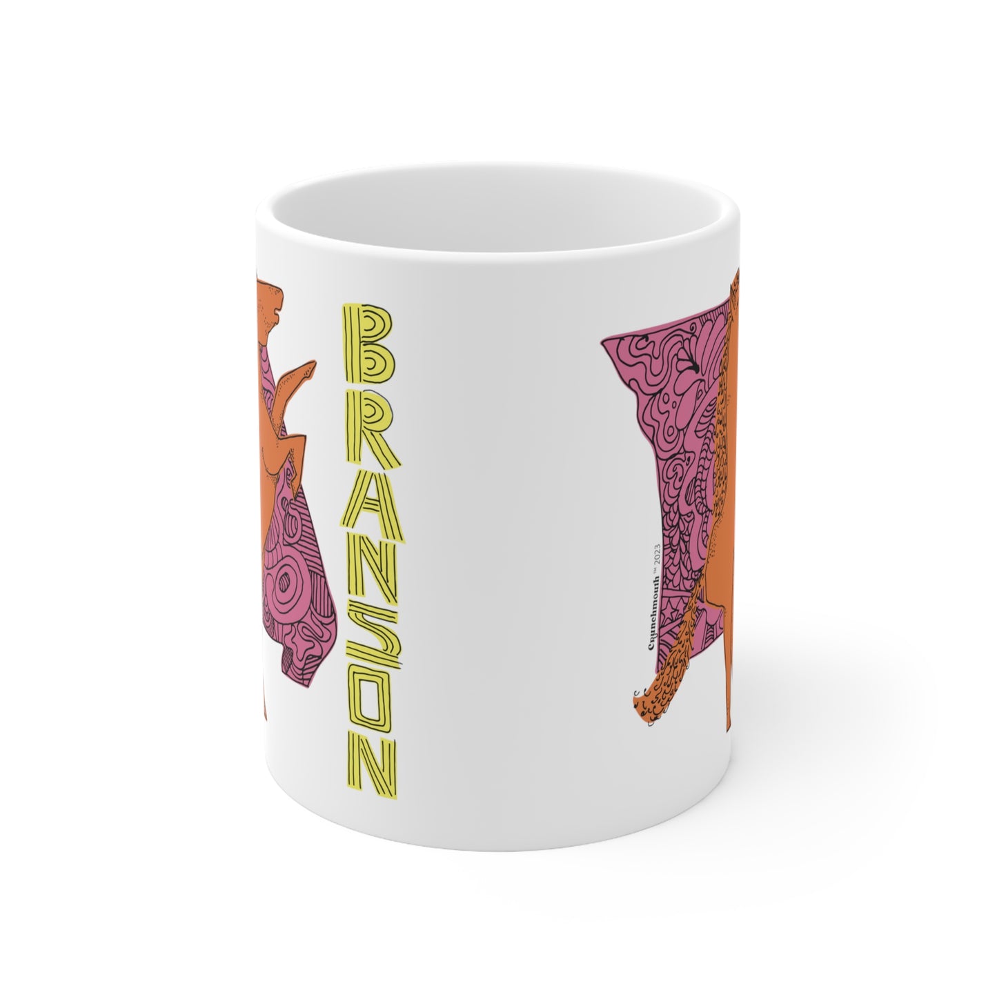 Branson Missouri Coffee Mug, White Ceramic, 11oz