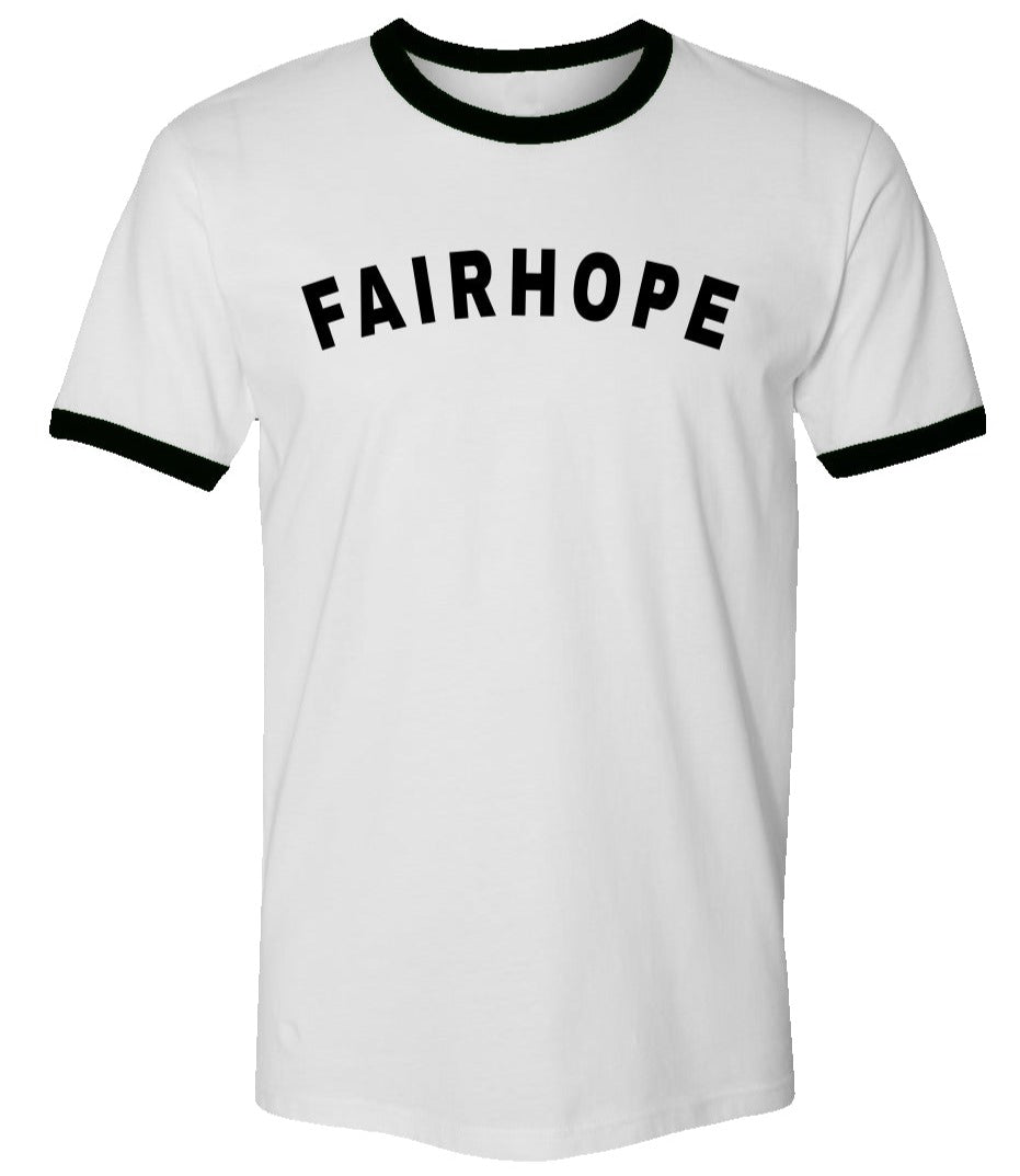 Fairhope Alabama Ringer Tee | Retro Style Road Trip T-shirt