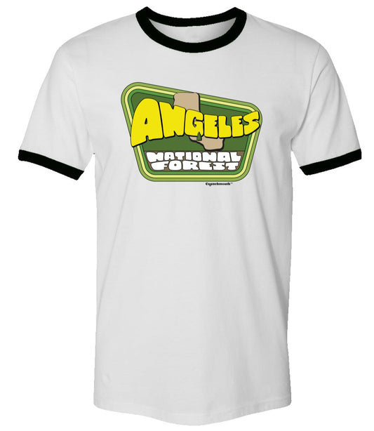 angeles national forest california Vintage Ringer T-Shirt