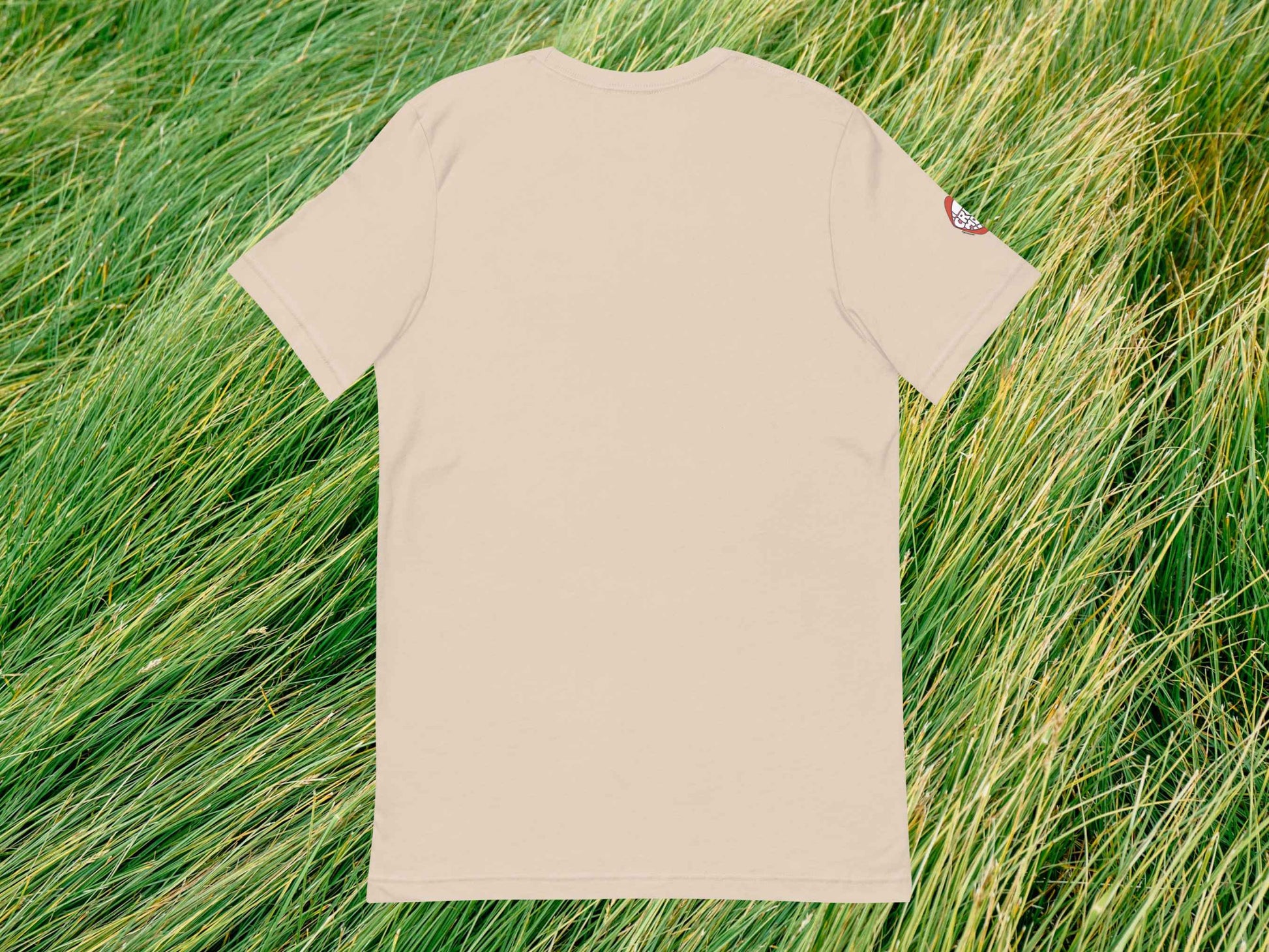 austin texas shirt, flat, back, green grass background