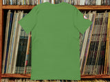 cherokee national forest tshirt, back, flat, vinyl record shelf background