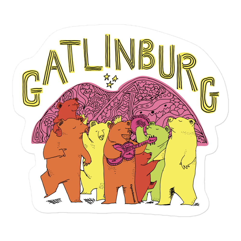 gatlinburg tennessee sticker