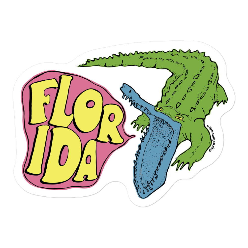 florida gator vacation sticker