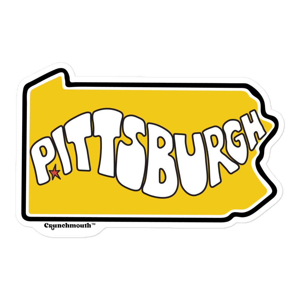 pittsburgh pennsylvania vinyl sticker