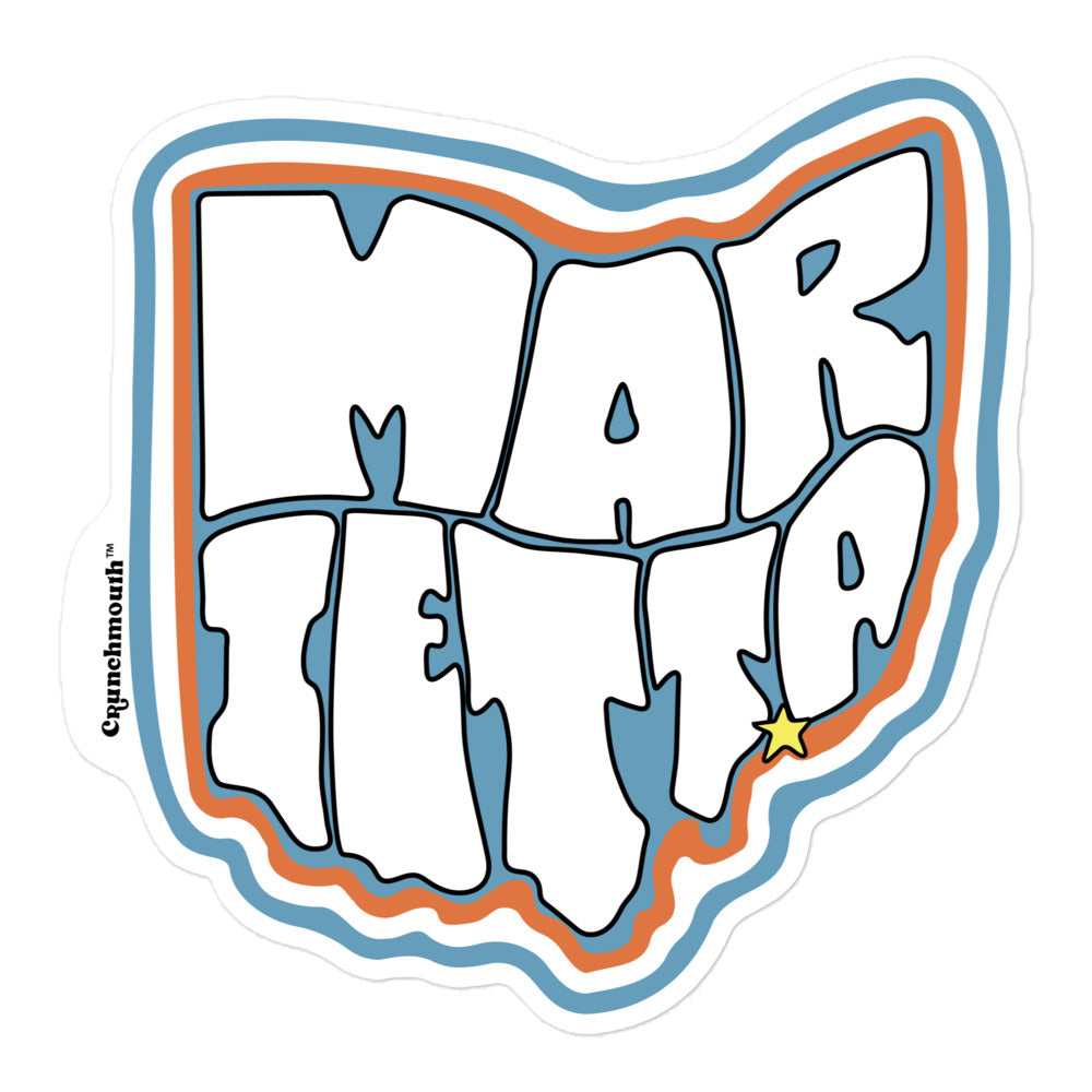 marietta ohio vinyl sticker