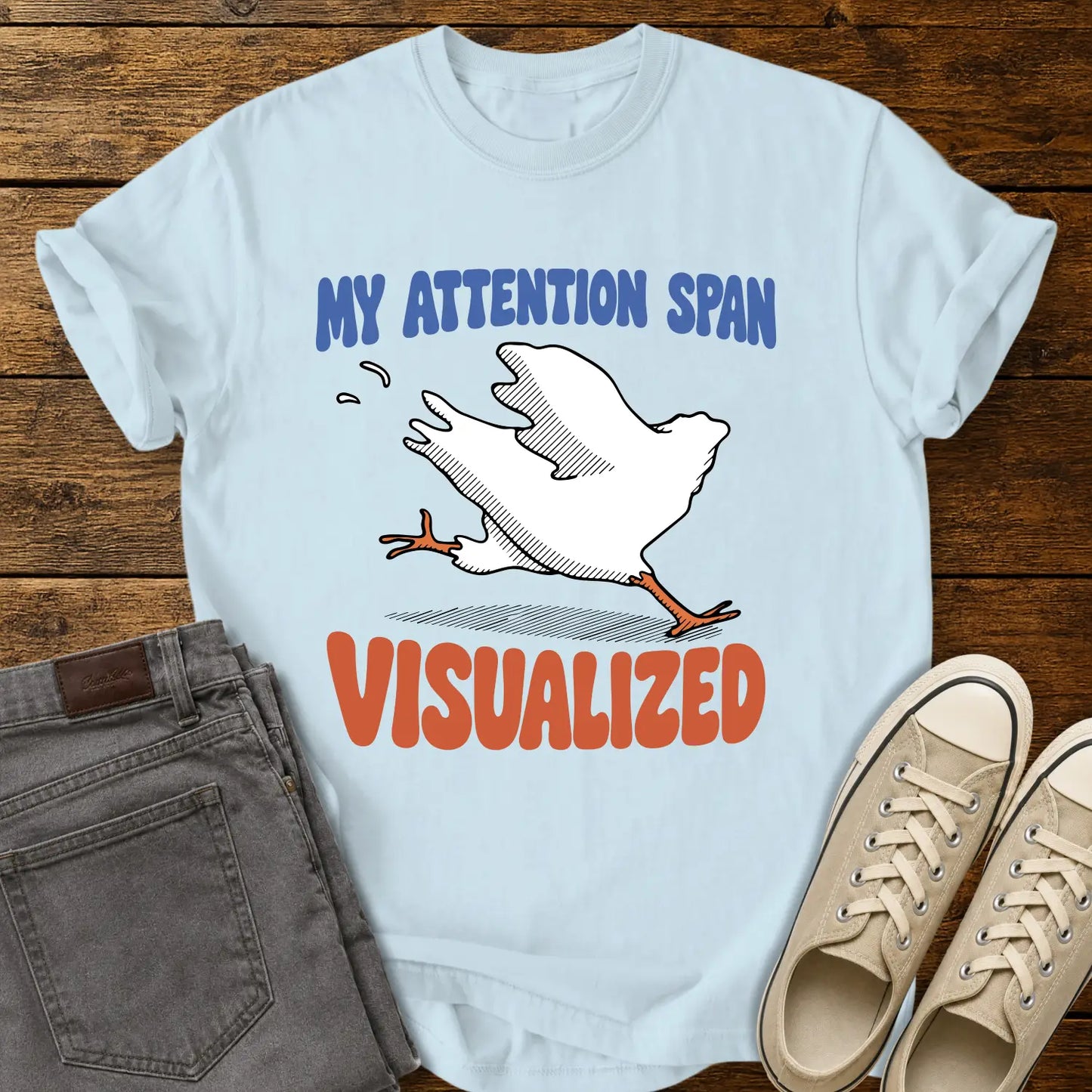 My Attention Span Visualized T-shirt