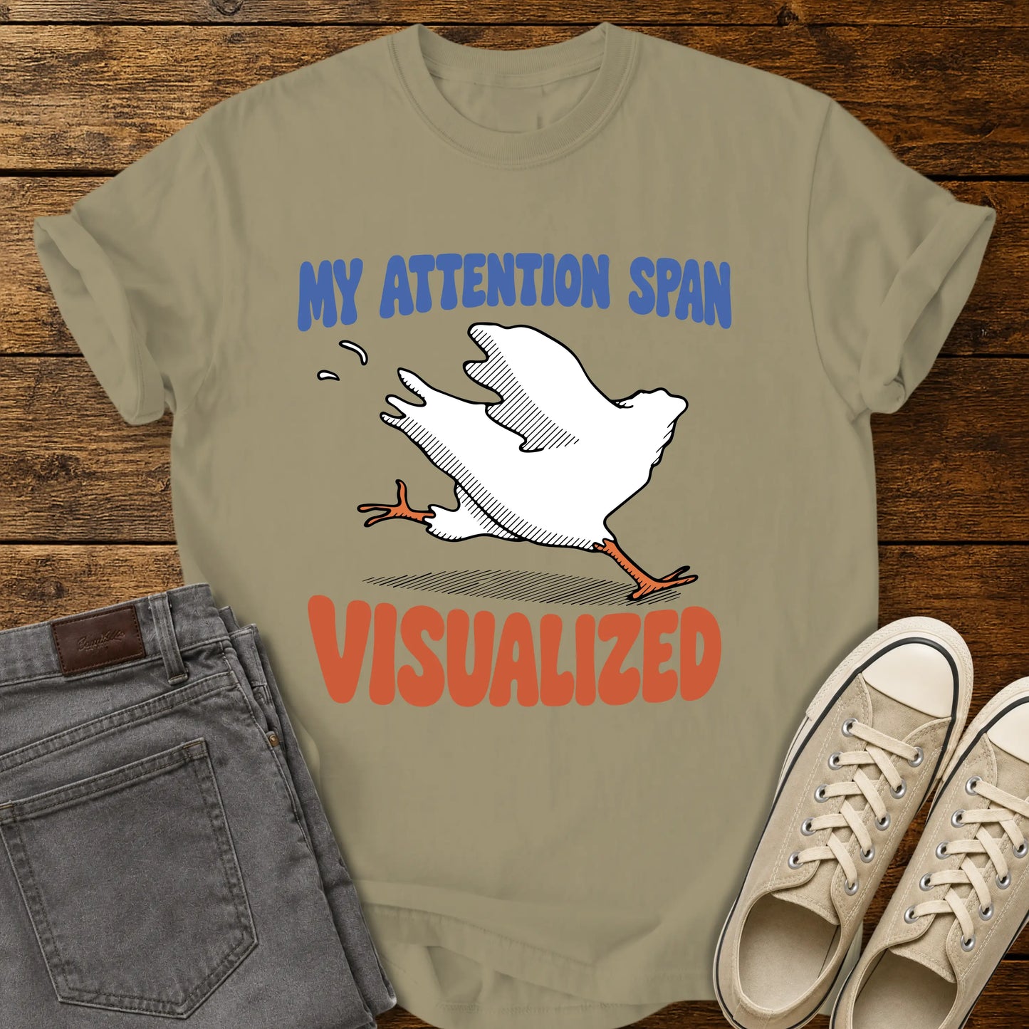 My Attention Span Visualized T-shirt