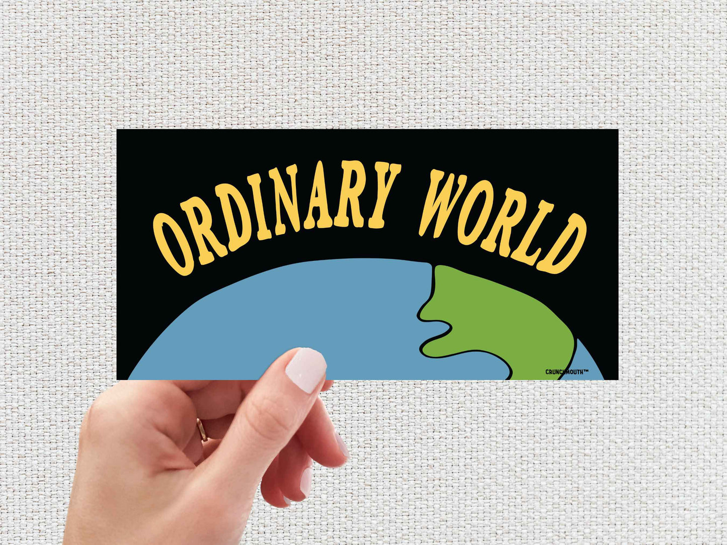 Ordinary World Bumper Sticker