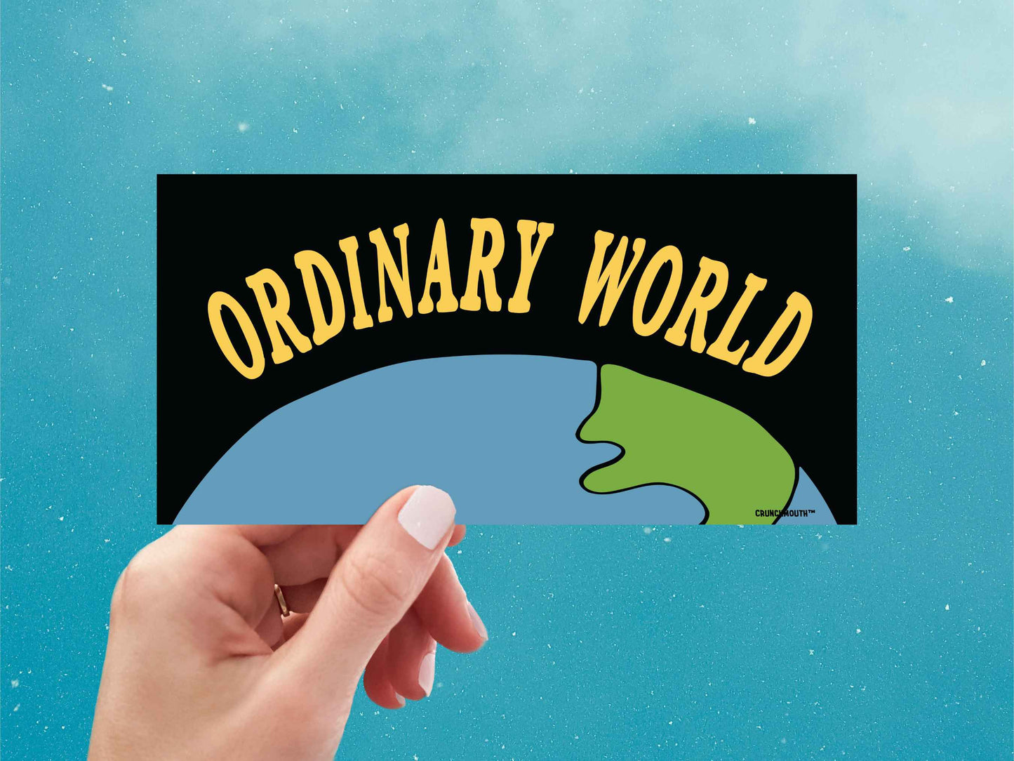 Ordinary World Bumper Sticker