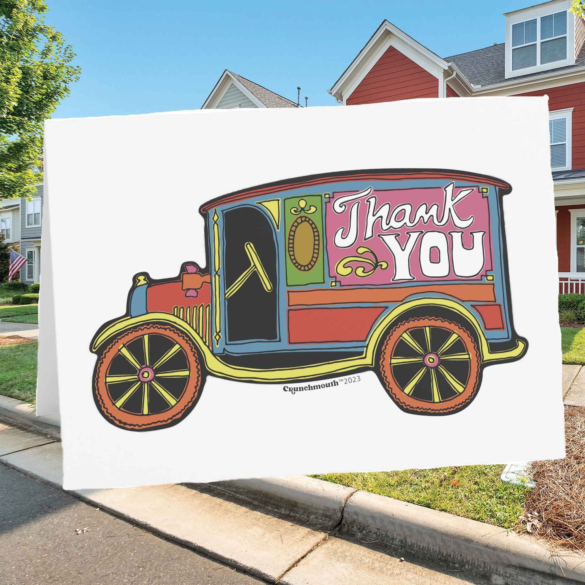 delivery driver thank you card gallery image