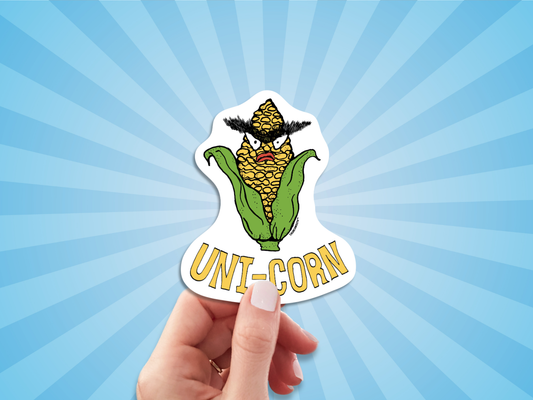 Uni-corn Unibrow Sticker