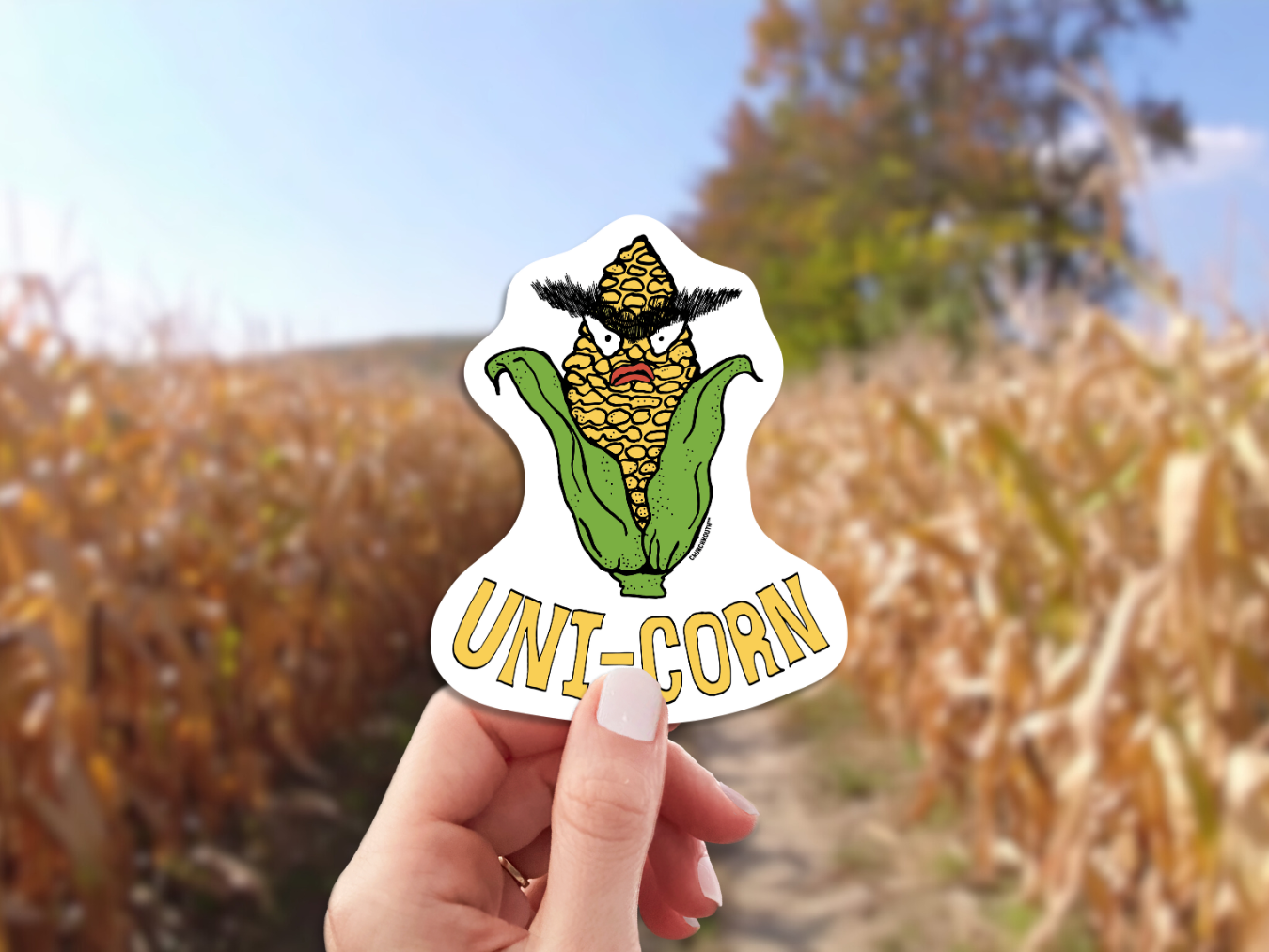 Uni-corn Unibrow Sticker