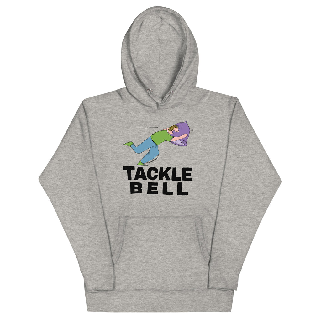 tackle bell hoodie, unisex
