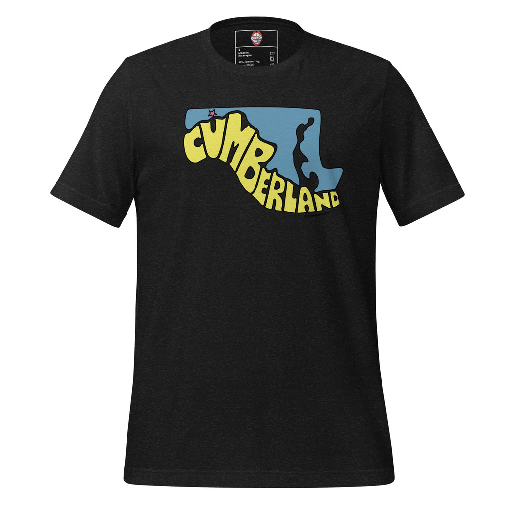 cumberland maryland retro design t shirt