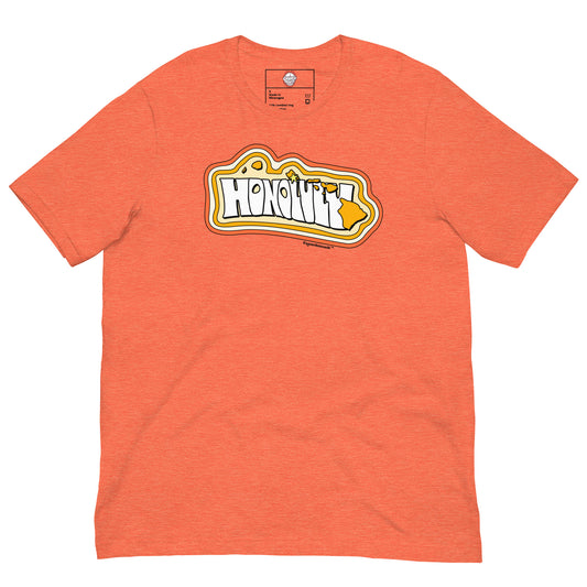 honolulu hawai'i retro style tee