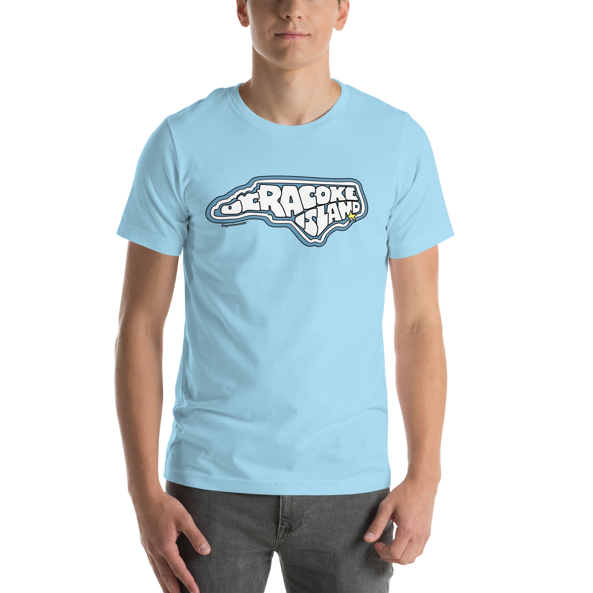 ocracoke island nc retro t shirt