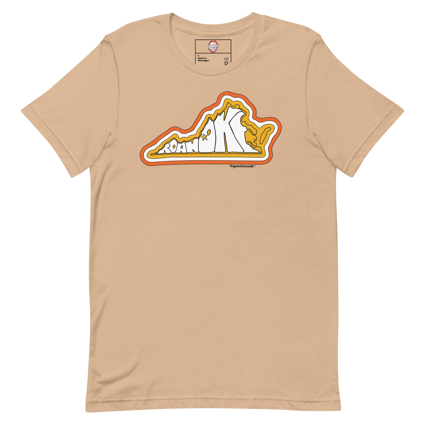 roanoke virginia t shirt, unisex