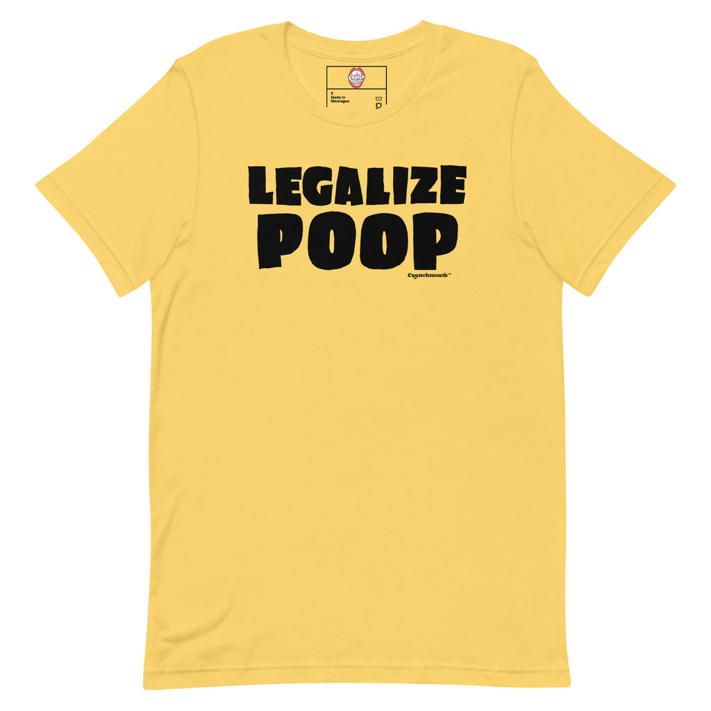 legalize poop tshirt