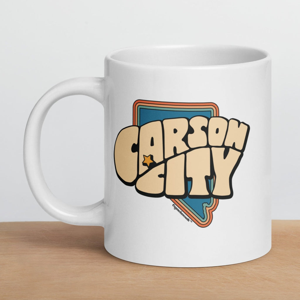 carson city nevada large 20 ounce coffee mug