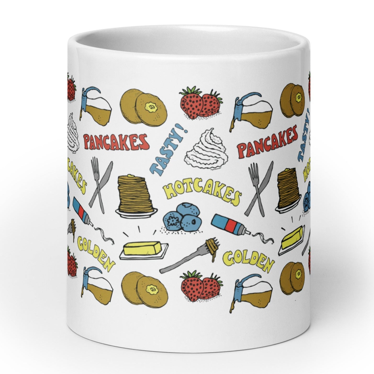 pancake breakfast coffee mug