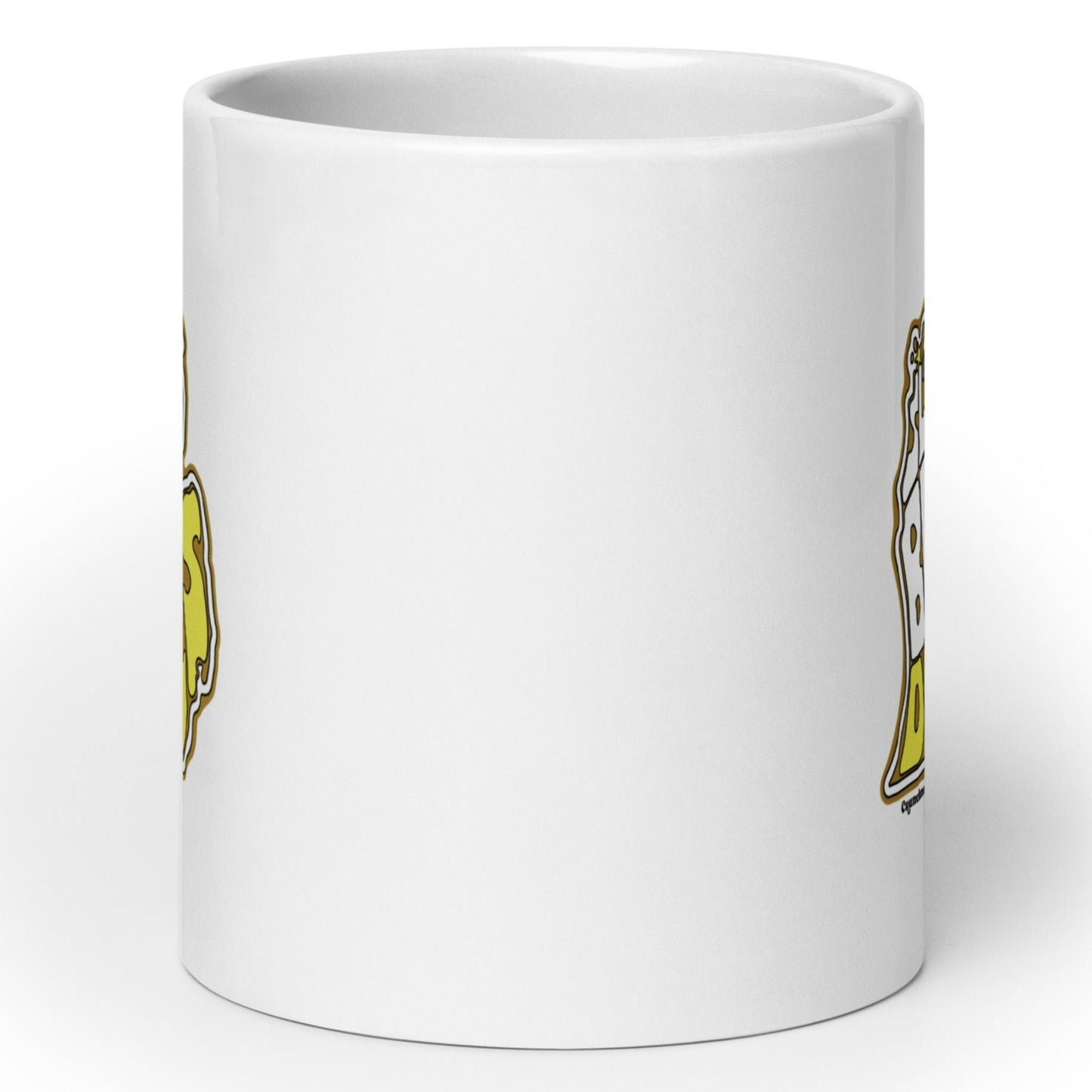 sleeping bear dunes coffee mug, angle 3