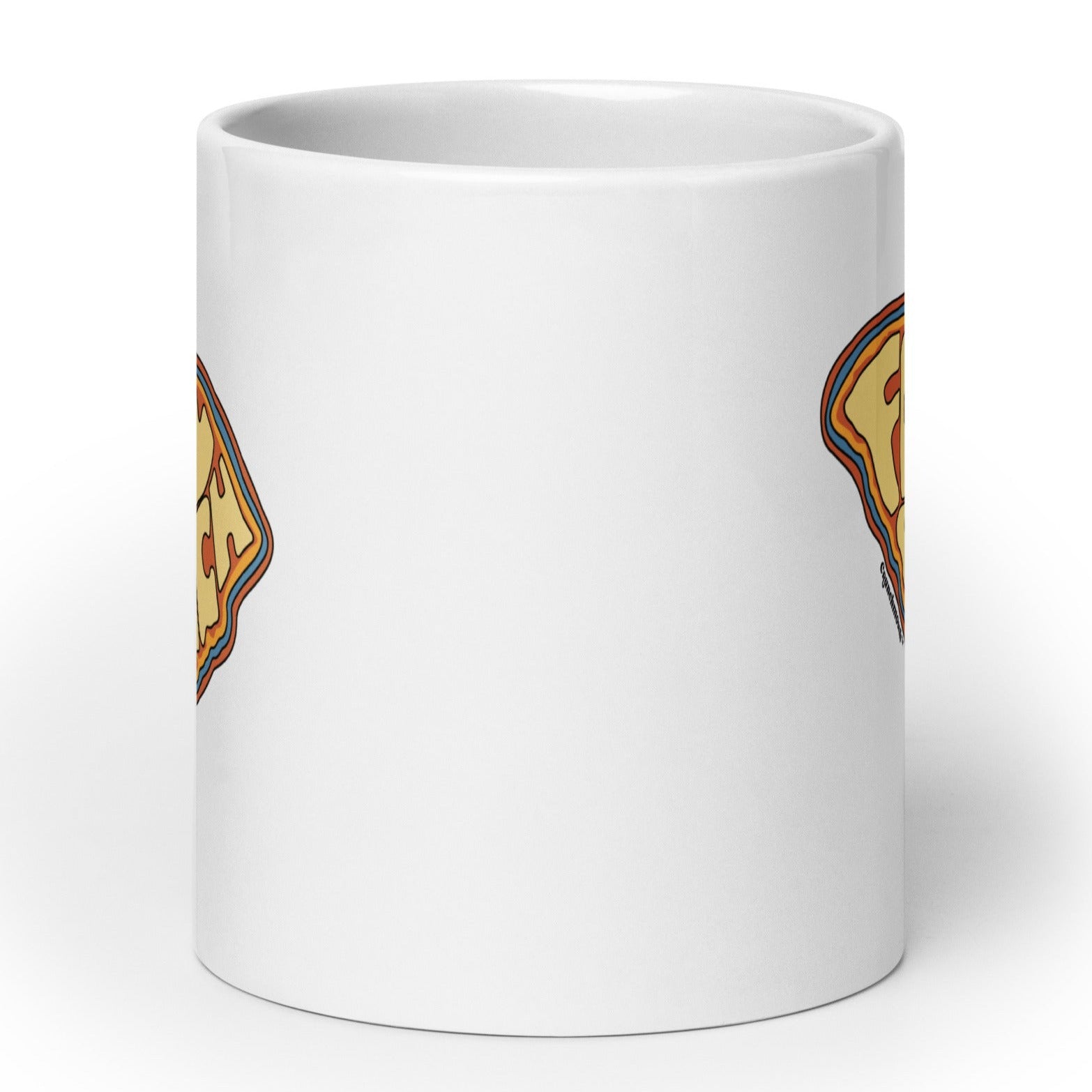 folly beach south carolina coffee mug, angle 3