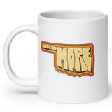 admore oklahoma coffee mug, angle 2