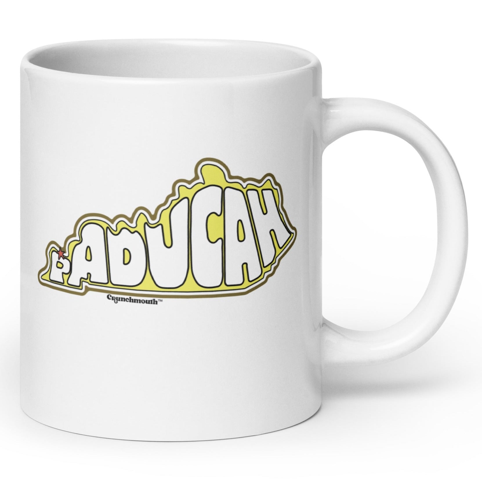 paducah ky coffee mug, angle 1