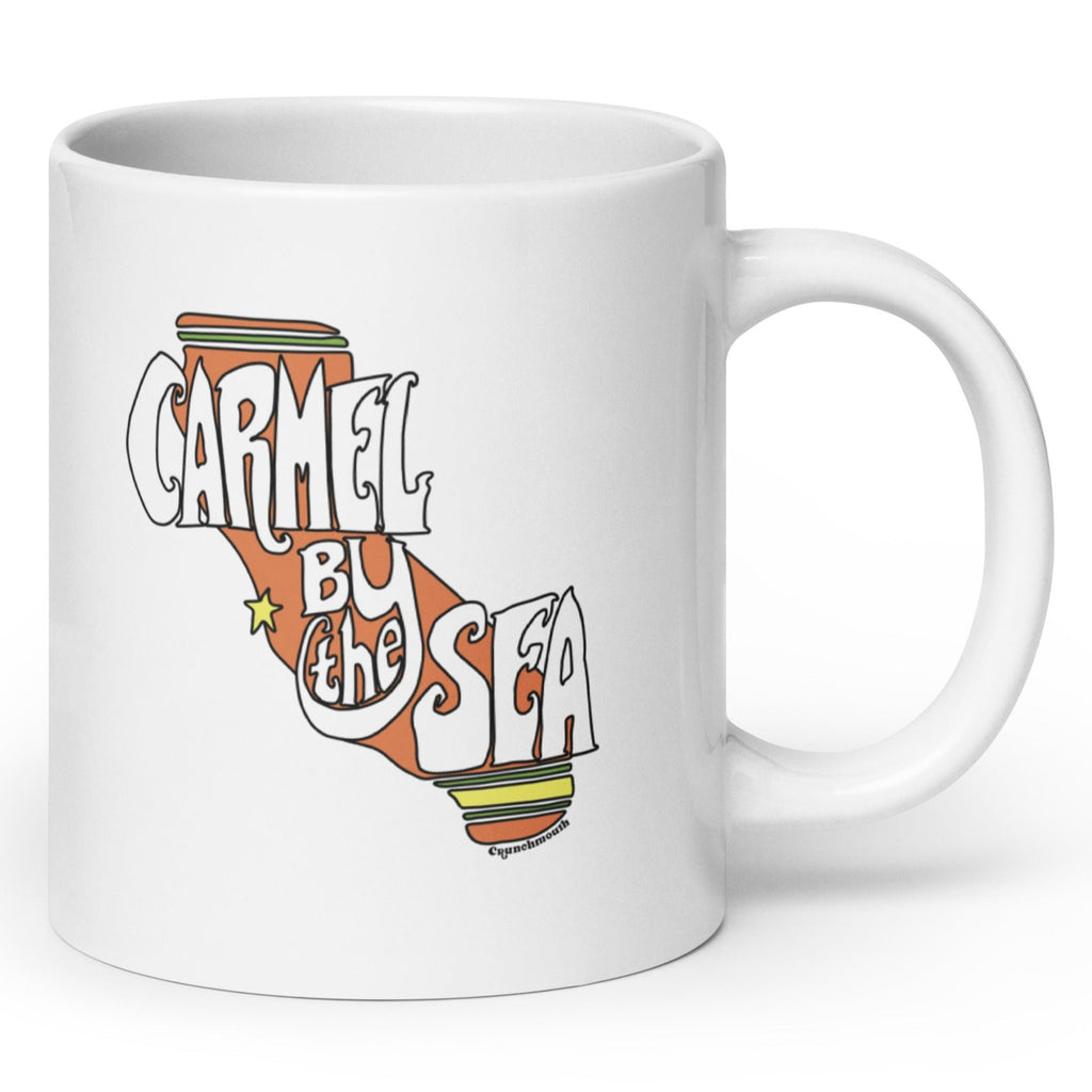 carmel by the sea ca coffee mug, angle 1