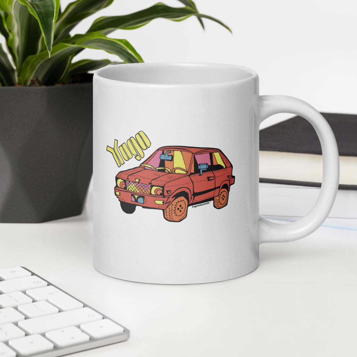 yugo automobile coffee mug